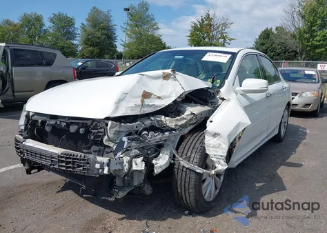 2013 Honda Accord Ex-L V-6 from USA, damaged, VIN 1HGCR3F8XDA035471